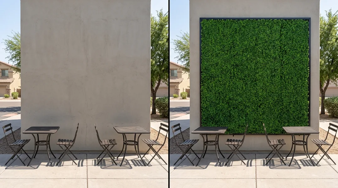 Result artificial grass installation in Surprise - Surprise Turf Installation