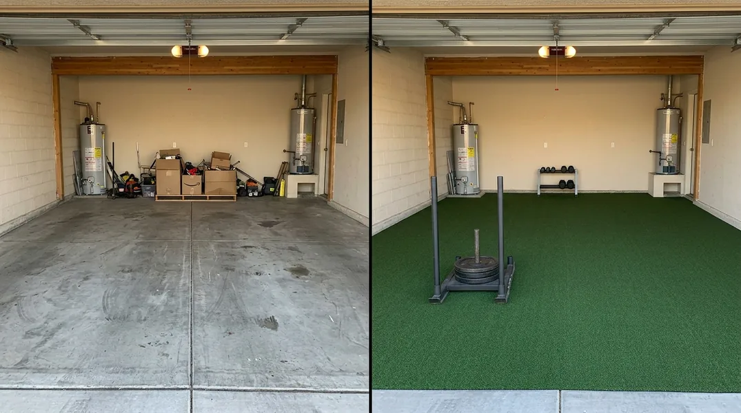 Result artificial grass installation in Surprise - Surprise Turf Installation