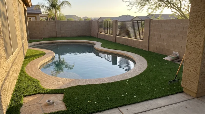 Pool Surround Turf Surprise